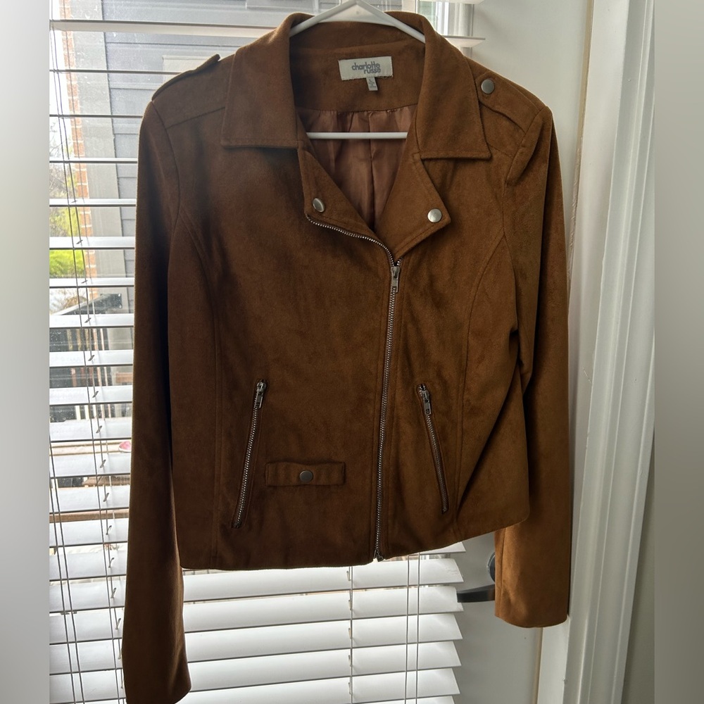 Tan Suede Women's Jacket